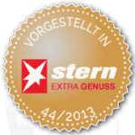 Gütesiegel Vorgestellt im Stern 44/2013
