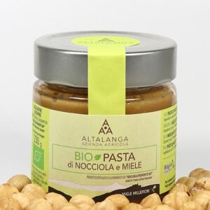BIO Blütenhonig mit Haselnussmus - Pasta di Nocciola e Miele BIO