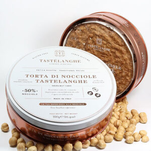 SONDERANGEBOT Piemonteser Haselnuss-Kuchen in der Dose - Torta di Nocciole 350g