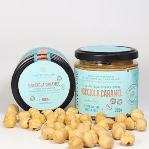 SONDERANGEBOT Nuss-Karamell-Creme - Crema di Nocciole al Caramello 200g