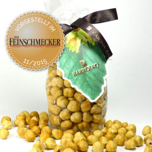 SONDERANGEBOT: Salzige Piemont-Haselnüsse I.G.P. geröstet - Nocciole Piemonte I.G.P. tostate salate 150g, Azienda Barroero